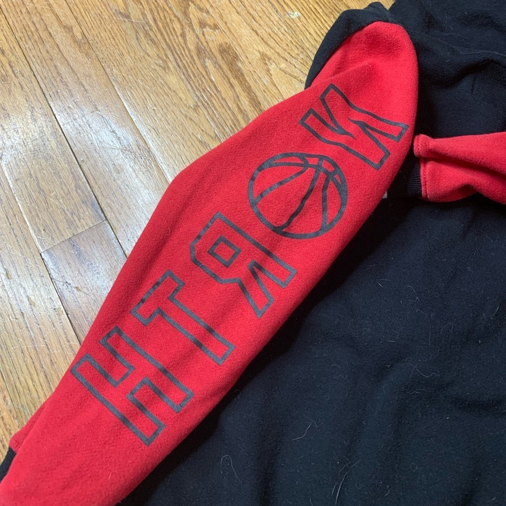 Peepin & Creepin Toronto 95 Raptors Style Shark Hood Full Zip Hoodie - Youth M - Picture 8 of 11